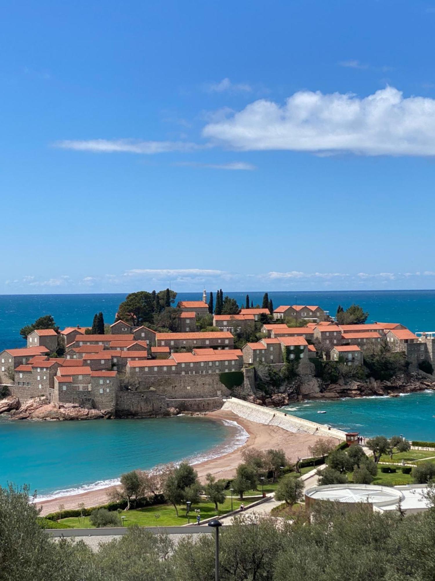 Apartments Dzaleta Sveti Stefan Exterior foto