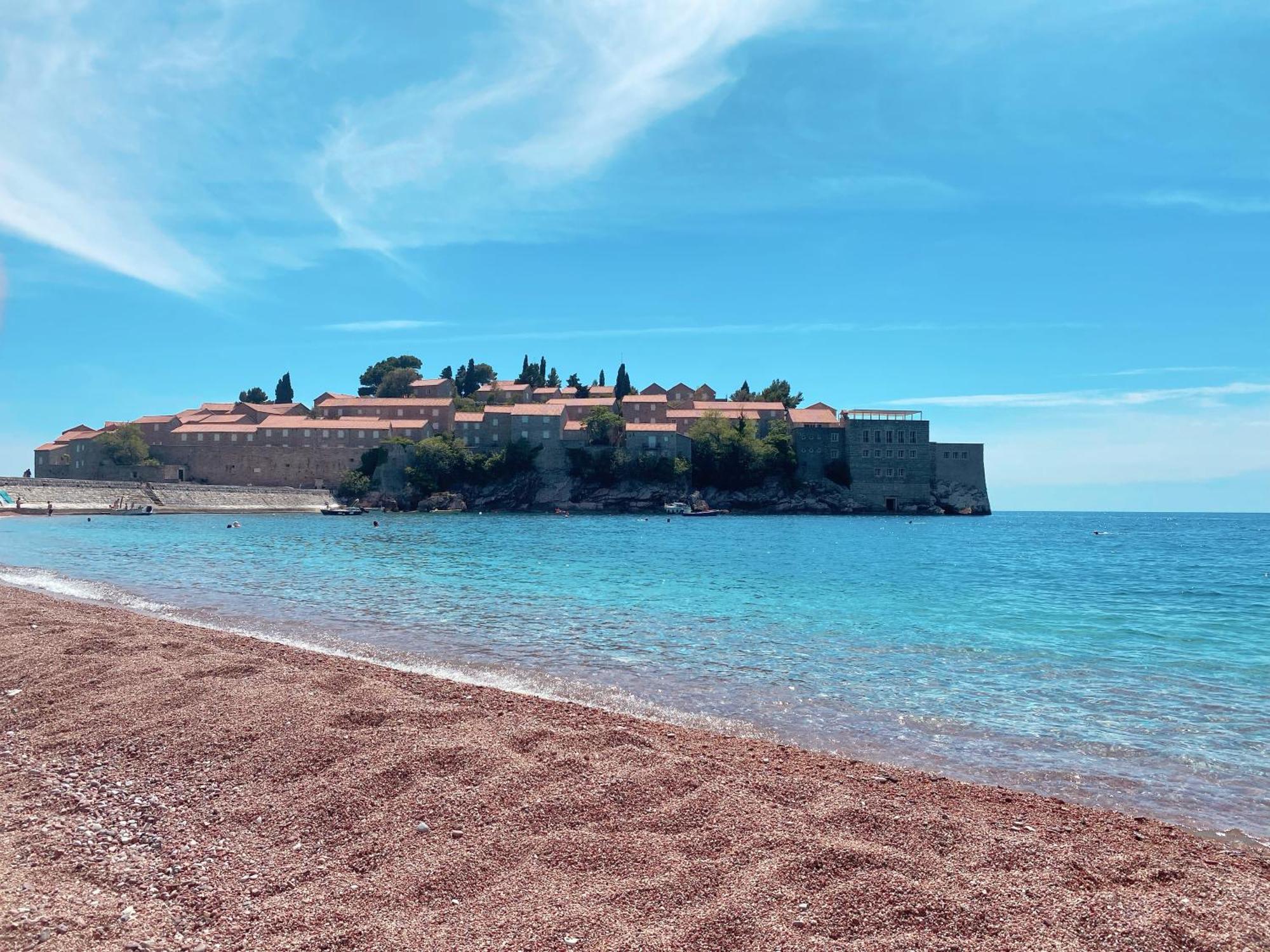 Apartments Dzaleta Sveti Stefan Exterior foto